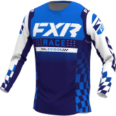 FXR Revo Flow LE MX Cross shirt Competition Blauw