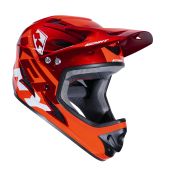 Kenny Graphic Downhill BMX Helmet Red
