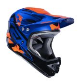 Kenny Graphic Downhill BMX Helm Blauw