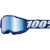 100% Crossbril Accuri 2 blauw Spiegellens blauw
