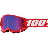 100% Crossbril Accuri 2 rood Spiegellens rood blauw
