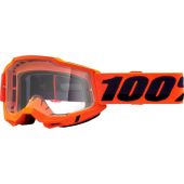 100% Crossbril Accuri 2 Over The Glasses oranje transparante lens