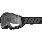 100% BMX crossbril Accuri 2 Otg Zwart Doorzichtig