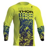 Thor Cross Shirt Jeugd Sector Atlas Acid/Blauw