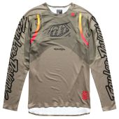 Troy Lee Designs Sprint Ultra Cross-shirt Pinned Olive