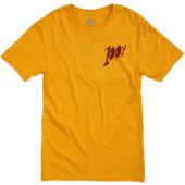 100% T-shirt sunnyside goldenrod
