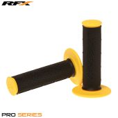 RFX Pro Series Dubbele Samenstelling Crosshandvatten Zwart Midden (Zwart/Geel) Paar