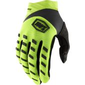 100% glove airmatic fluo yellow/black