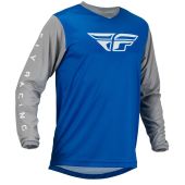 Fly Racing MX-Cross Shirt F-16 Blauw/Grijs