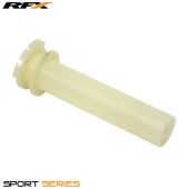 RFX Sport Plastiek Gasbuis (Wit) - Honda CR125/250