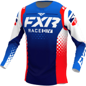 FXR Revo LE MX Cross shirt Legacy Blauw/Rood