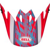 BELL MX-9  Mips Off-Road helmklep - Offset Matte Blauw/Wit