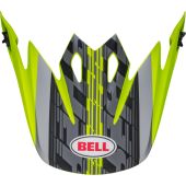 BELL MX-9  Mips Off-Road helmklep - Offset Matte Zwart/Geel
