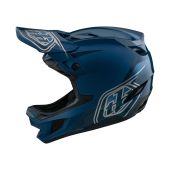 Troy Lee Designs D4 Polyacrylite Mips BMX Crosshelm Shadow Blauw