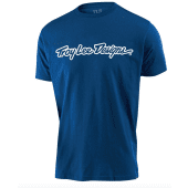 Troy Lee Designs Youth signature tee royal blue