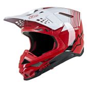 Alpinestars Helmet Supertech SM10 Dyno Red White